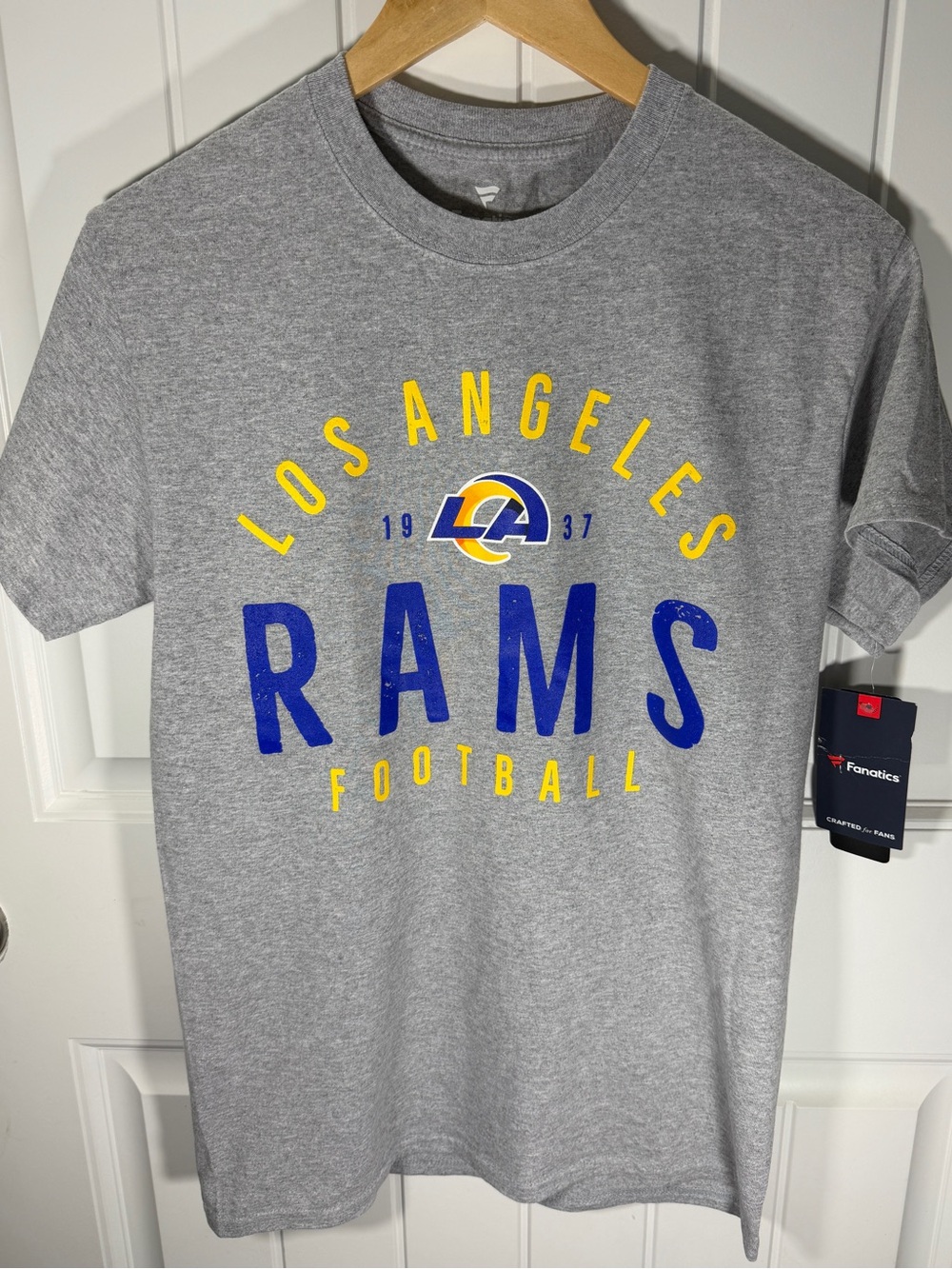 Los Angeles Rams Fanatics NFL Tee NWT Men’s Small